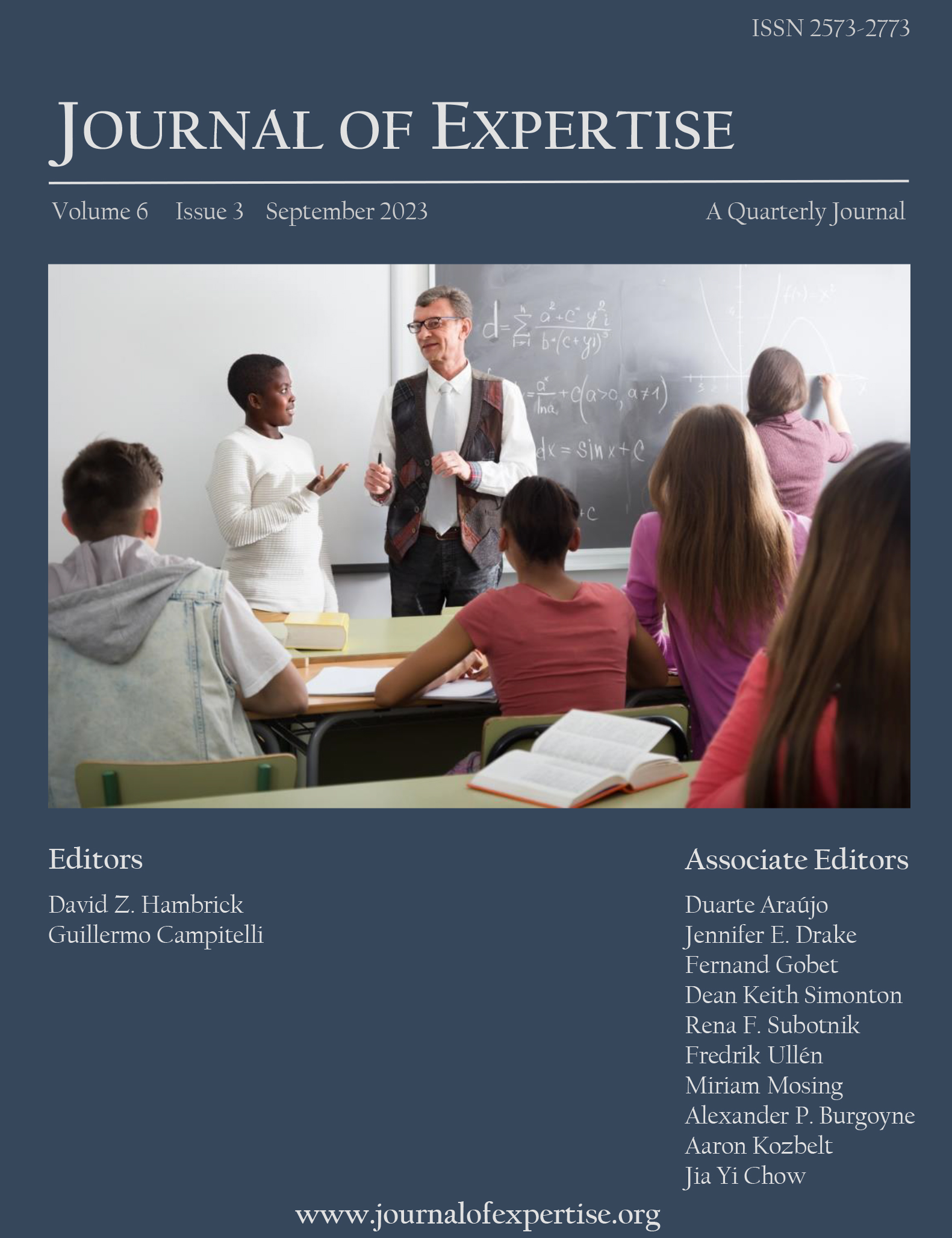 Journal of Expertise Volume 6 Issue 3